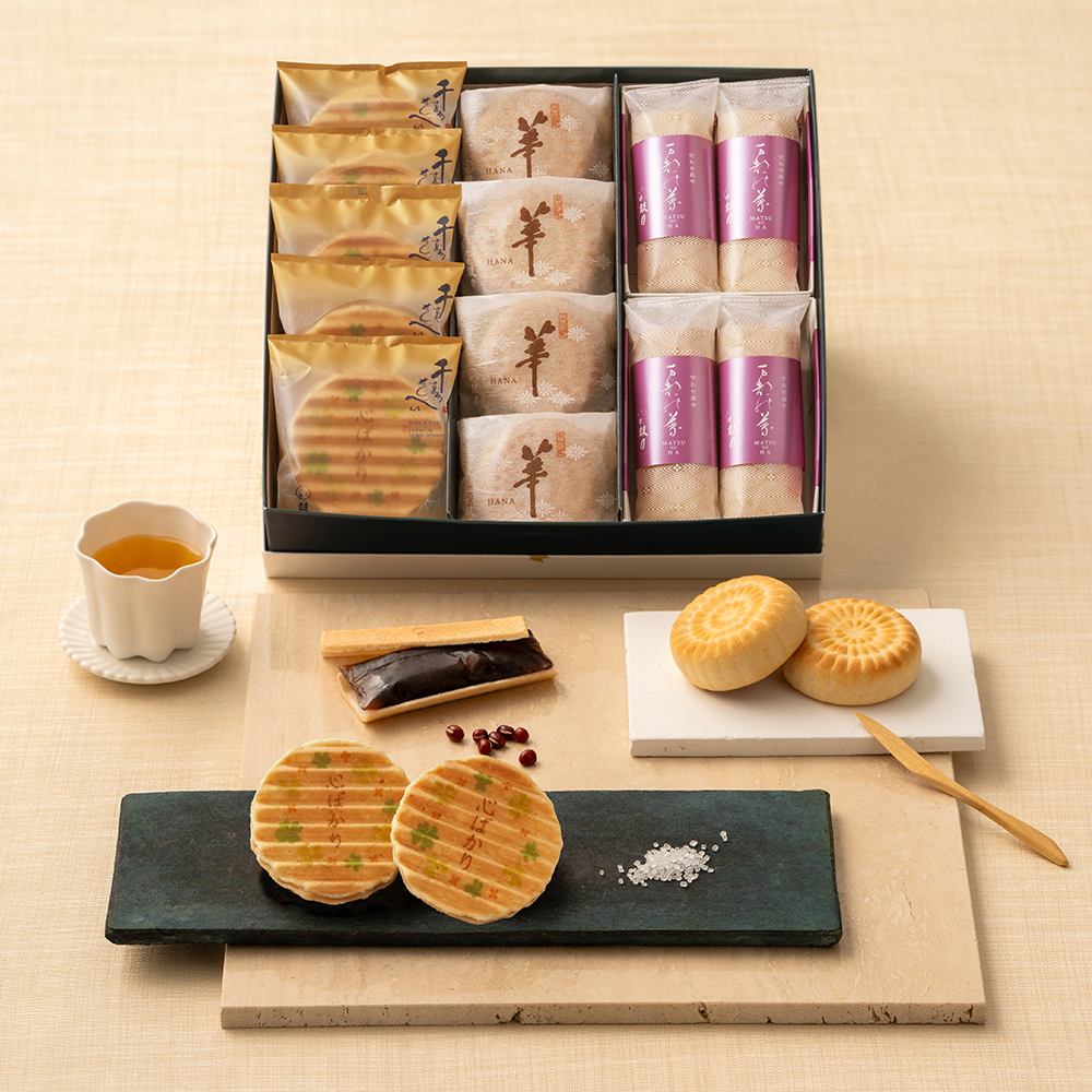 メッセージ銘菓撰詰合せ「心ばかり」